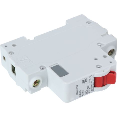 Disjoncteur basse tension, pouvoir de coupure de 6000 A, monophasé, montage sur rail DIN, 32 A, 230 V/400 V (1/5)