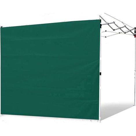 Panneau Latéral Instantané pour Gazebo – Toile Pare-Soleil – Pour Gazebo Pop Up – 1 Pièce – Protection Solaire et Intimité-Vert (1/5)