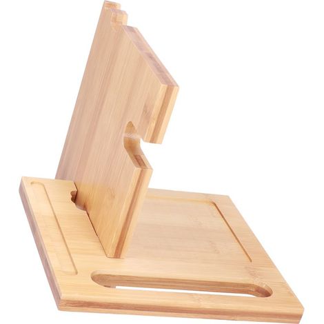 Handyhalter aus Holz, multifunktionale Aufbewahrungsbox für Geldbörse, ideal für Zuhause, Büro oder Wohnzimmer. (1/5)