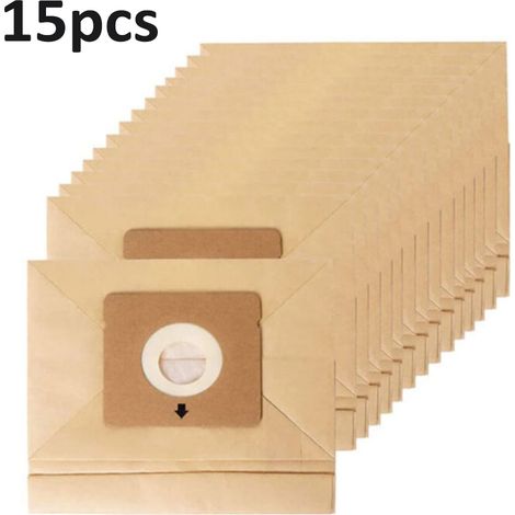 15 Ersatzbeutel kompatibel mit Rowenta ZR003901 Compacteo accessimo / City Space / Mini Space Staubsauger,Replacement Bags RO1717 RO1733 RO1751 (1/5)