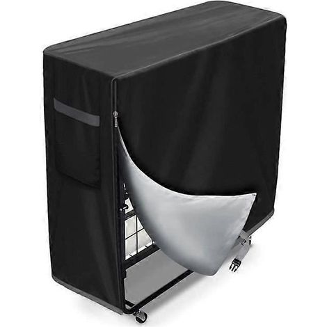Housse de rangement pour lit pliant 39" × 15" × 44,8", imperméable et anti-poussière, en tissu Oxford 600D, avec (1/5)