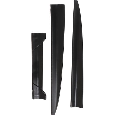 3PCS Spoiler Universel Voiture Haute Stabilité Thermique Adhérence Forte Spoiler Arrière Coffre Toit Fenêtre (1/5)