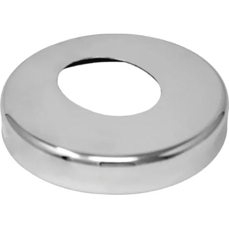 ROSONE OVALE IN OTTONE CROMATO ø30   Idroweb