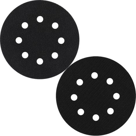 Support de protection Ø 125mm 8 trous, 2 pièces, pour protéger les plateaux de ponçage auto-agrippants (1/5)