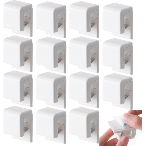 Crochets muraux, porte-tubes de dentifrice, clips pour dentifrice, support pour tubes de dentifrice, fixation murale, crochets utilitaires, adhésif, à suspendre, support multifonction