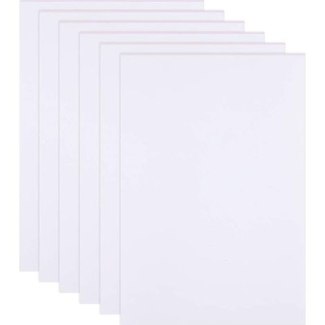 10 pièces Feuille de Mousse à Dos Auto adhésif Tapis de Coussin en Mousse EVA antidérapant Blanc avec Support adhésif pour Portes de Meubles 30x21x0.1cm (1/5)