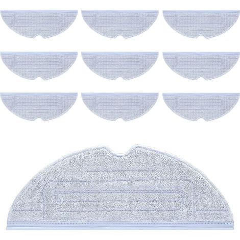 Balai-serpillère Roborock S7, lot de 8 balais-serpillères de rechange compatibles avec les balais-serpillères Roborock S7/S7 Plus/S7 MaxV (1/5)