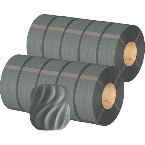 Filament PLA, bobine de 10 kg sans bobine, compatible avec les imprimantes 3D FDM, 10KG Texture Gris (1/2)