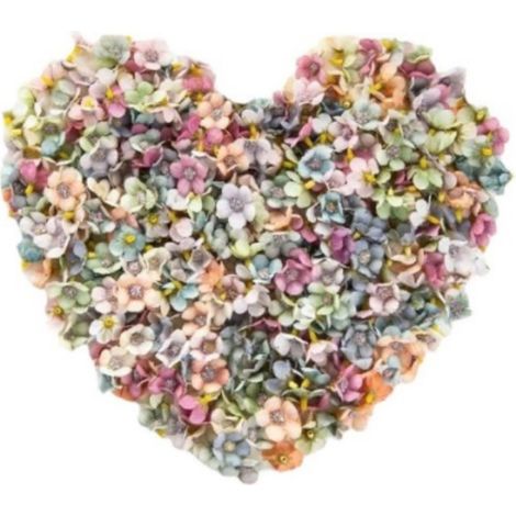 Décoration intérieure, fleurs artificielles en soie, têtes de marguerites pour compositions florales de mariage, matière en soie résistante et polyvalente, 110 pièces-AquaForge (1/5)