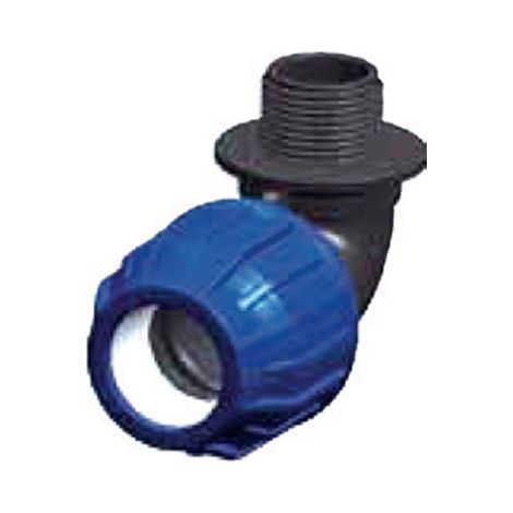 Raccordo curvo maschio in polipropilene  Pollici: 32x1” mm (1/3)