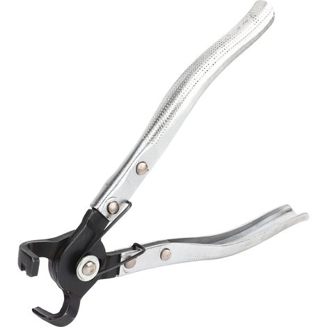 Schlauchschellenzange mit ergonomischem, kunststoffbeschichtetem Griff, Kraftstoffleitungszange zum Aus- und Einbau (1/5)