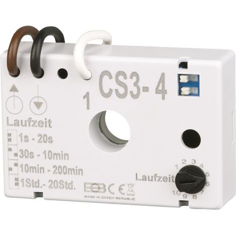 Elektrobock CS3-4 Relè a Incasso, Bianco