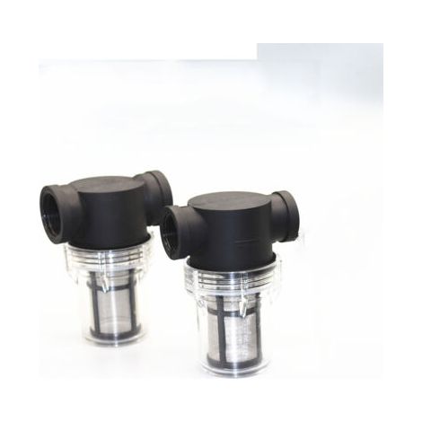 2er-Packung 1000-Liter-Tankanschluss, Gartenschlauchanschluss für Regenwassersammler mit Filterfunktion, S60x6 IBC-Wasserbehälteradapter (3/4-Zoll-Filter auf beiden Seiten) (1/5)