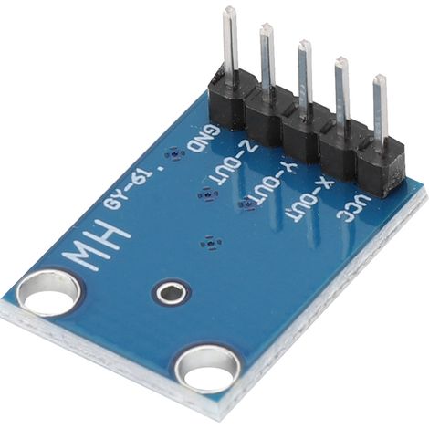 Module accéléromètre analogique 3 axes ADXL335, transducteur angulaire pour Arduino (soudé) (1/5)