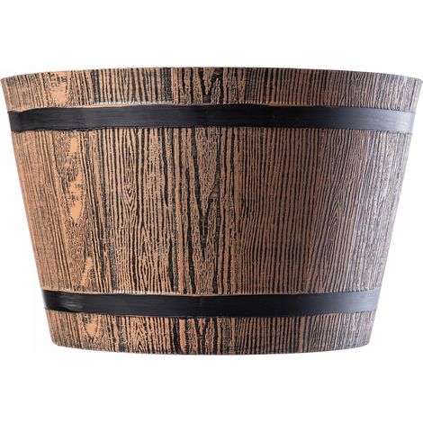 KADAX Pot de Fleur Pot de Fleur 23 cm Couvercle avec Insert Support de Fleur Jardin en Plastique (1/5)