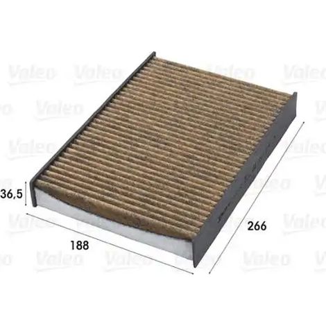 Filtre, air de l'habitacle Valeo 701000 PEUGEOT 1609695780 1616959380