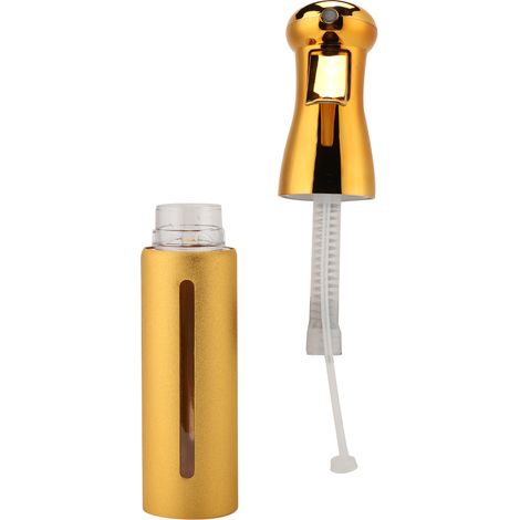 Vaporisateur de coiffure 250 ml, outils de coiffure pour salon de coiffure et barbier, brume fine, doré (1/5)