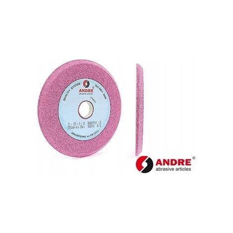 Andre Profilschleifscheibe 200 mm x 8 mm x 32 mm CRA60K7VE01-35 rosa "TYP 1C"