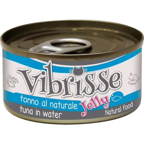 24 boîtes de 70 g chacune: Vibrisse Cat Jelly tuna natural 24 boîtes de 70 g chacune