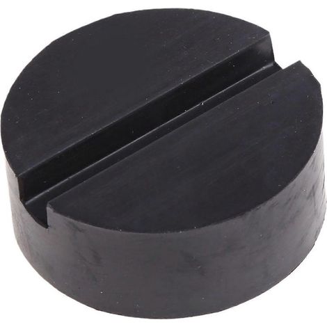 Voici une proposition de titre produit en français (190 caractères max) :\n\nAdaptateur de cric en caoutchouc, patin de protection de châssis, disque de levage pour voiture, outil de protection de cri (1/4)