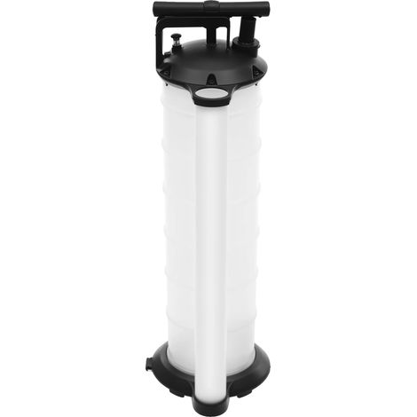 Extracteur d'huile manuel, grande capacité 6,8 L, compatibilité avec 4 tuyaux, BLANC (1/2)