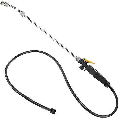Tuyau de lavage haute pression en métal de 72 cm pour voiture, jardin et arrosage automatique. (1/5)