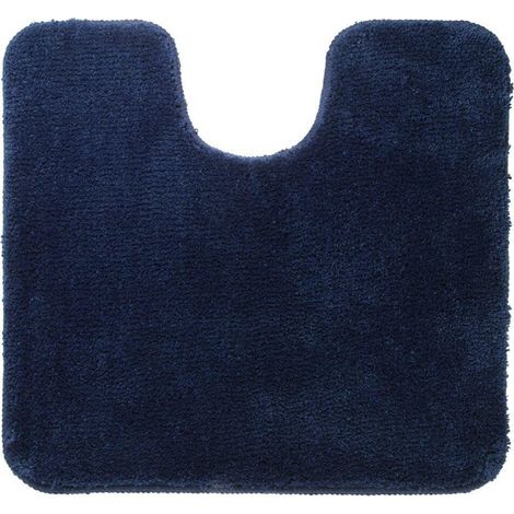 Sealskin Angora Tapis de toilette polyester 55x60cm bleu (1/5)
