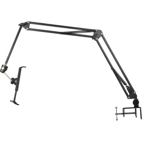 Support pour Téléphone Et Tablette avec Bras Long Fixation Murale pour