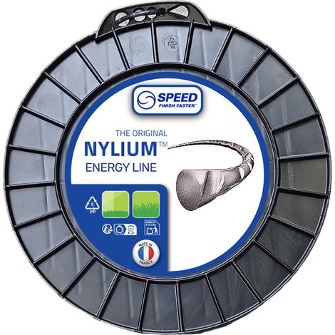 Fil Nylon Nylium™ - Ondulé. ø: 2,7mm, L: 140m. []
