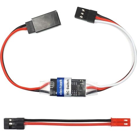 Interrupteur RC Télécommande AUX marche/arrêt Relais électronique pour voiture RC Camion Bateau Lumière LED Drone (4A) (1/5)