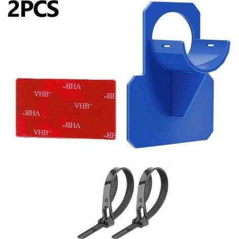 Set mit 2 Poolschlauchhalterungen, Rohrhalterungen für 30-37 mm Wasserschläuche, Schlauchhalterungen mit Verdrehschutz, Zubehör für Aufstellpoolschläuche (1/5)