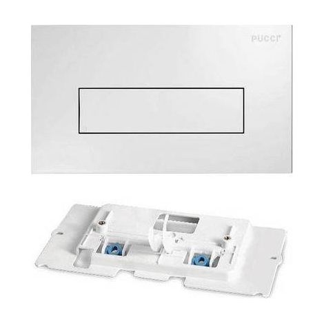 KIT PLAQUE SARA 330X180 Dimensions : Blanc