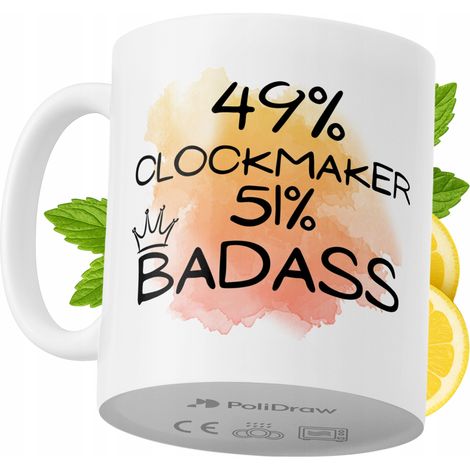 Lustige Kaffeetasse mit witzigem Textdesign für Uhrmacher – ideal für Geburtstage, Namenstage und Feiertage. Hochwertige Tasse für besondere Anlässe, ob zu Hause, im Büro oder bei der Arbeit. Farbe: W