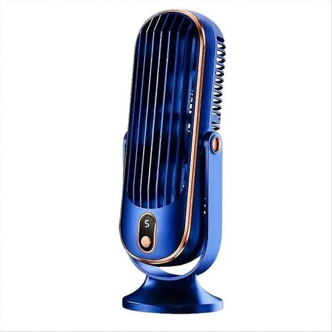 Ventilateur de bureau, ventilateur portable sans pales, petit ventilateur de refroidissement personnel, ventilateur de table silencieux pour la maison, le bureau, la chambre B (1/5)