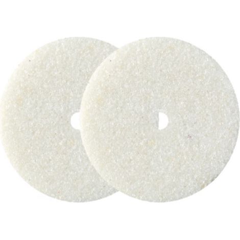 PG - CONFEZIONE DA 2 PEZZI - MOLE ABRASIVE BIANCHE Ø22MM