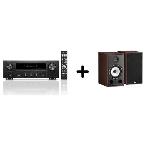 Pacchetto amplificatore e casse HiFi - Denon & Triangle - DRA-900H + BR03 - Nero / Noce - HiFi