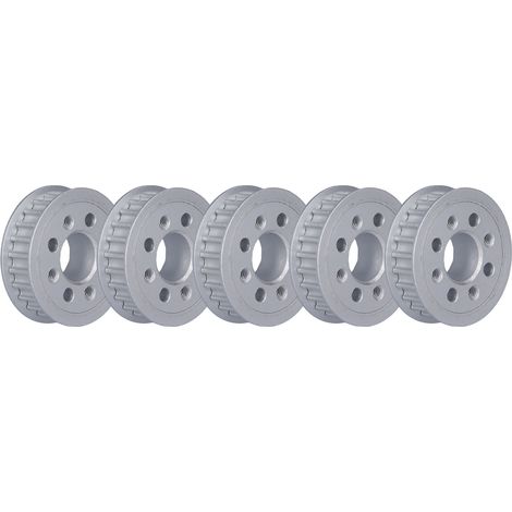 5PCS Poulie Courroie Crantée Alésage 14mm Roue Synchrone HTD pour Machines CNC Laser et Équipements d'Ingénierie (1/5)