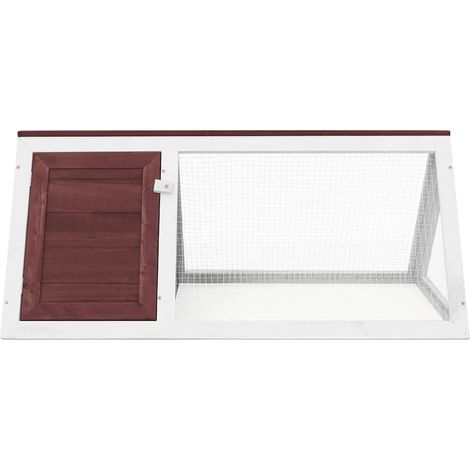 Maison Exclusive - Conigliera in Legno Marrone (1/5)