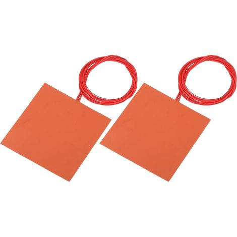 2pcs Tapis Chauffant En Silicone 24V 120W Couverture Electrique (1/5)