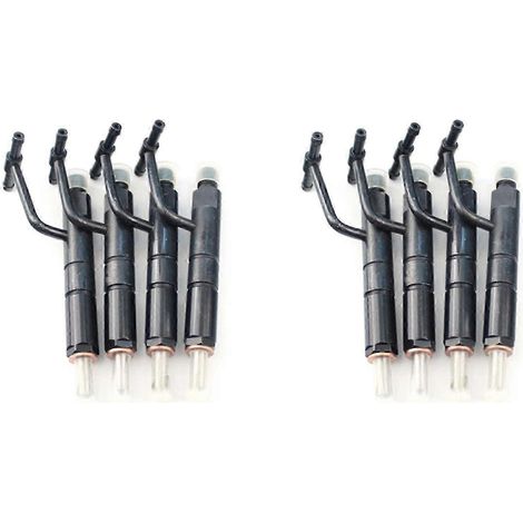 Ensemble de 8 injecteurs de carburant compatibles avec moteur diesel 4JB1 + buse KBAL-P001A DSLA153P009 (1/5)