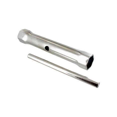 Clé à bougie d'allumage à tube 19x21 mm – Accès facile dans espaces restreints – Longueur 150 mm pour entretien précis