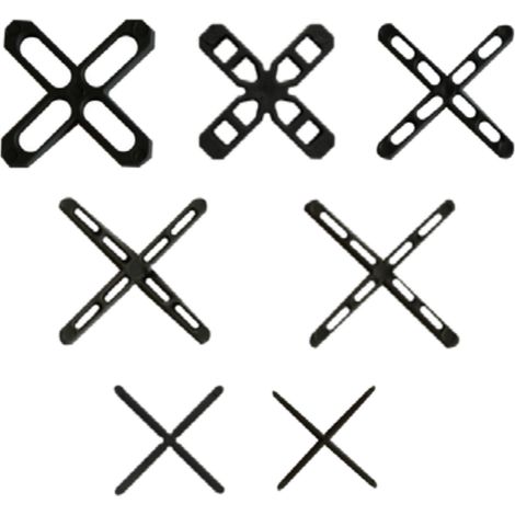 Distanziatori Forati a Croce – 5 mm – 250 pezzi (1/2)