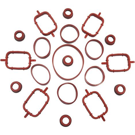 Kit de joints sur collecteur d'admission (20 pièces) pour BMW E70 E53 E72 E71 E81 E87 E88 E82 E90 E91 E92 E93 E60 E61 E63 E64 E46 11612246945 11612246949 13547792098 (1/5)