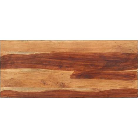 vidaXL Tablero de mesa madera maciza de acacia 15-16 mm 60x140 cm (1/5)