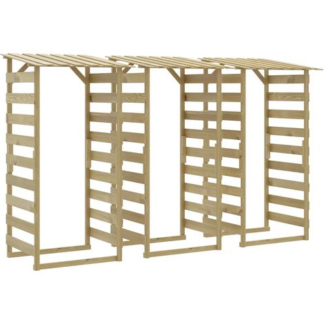 Maison Exclusive - Pergole con Tetto 3 pz 100x90x200 cm Legno di Pino Impregnato