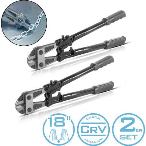 Tronchese STAHLWERK 18 pollici cromo vanadio professionale set di 2 tronchesi