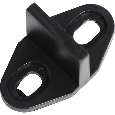 Kit de glissière coulissante en acier carbone, noir, 200 x 40 x 0,6 cm, avec rails, butées et glissières (1/5)