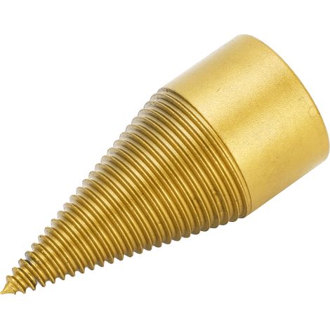 50-mm-Holzspaltkegel für Schlagbohrmaschinen, Holzspaltbohrer, Zubehör für Elektrohammer, Holzspaltwerkzeug, konische Stahlspitze (1/5)