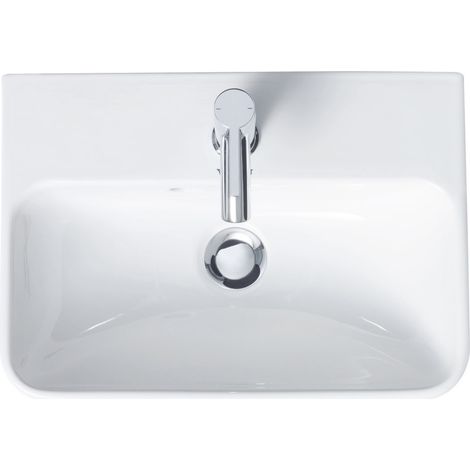 Duravit ME by Starck Handwaschbecken, 1 Hahnloch, mit Überlauf, (1/5)