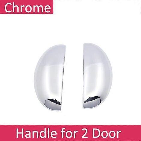 Autocollants décoratifs pour Peugeot 107 (2005-2013) - Accessoires auto - Peinture - Poignées de porte chromées - Kit de personnalisation - Modèle 2 portes (1/5)